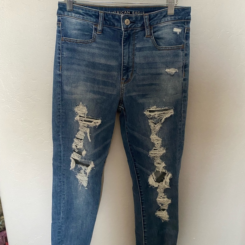 High waisted American Eagle jeans